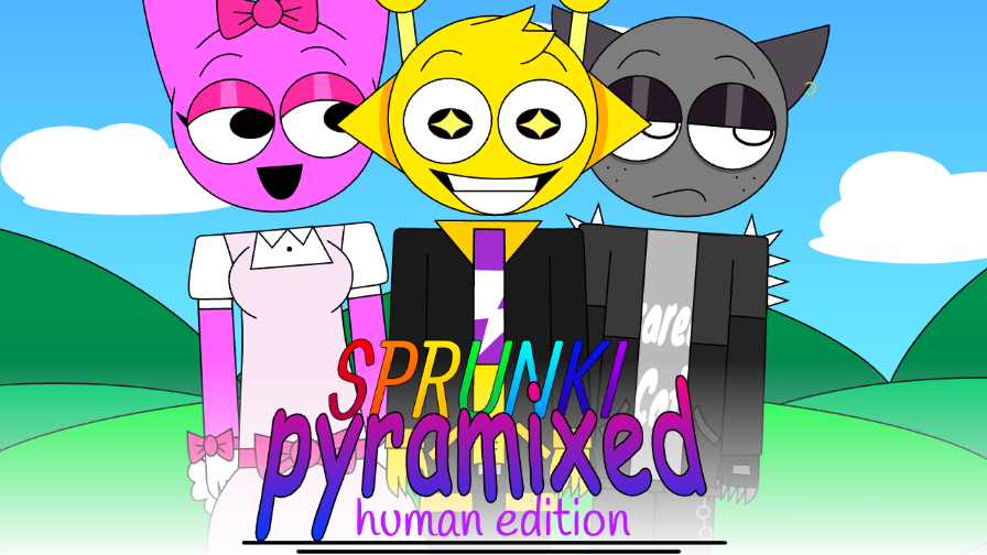 Play Sprunki Pyramixed Human Edition - Sprunki Game